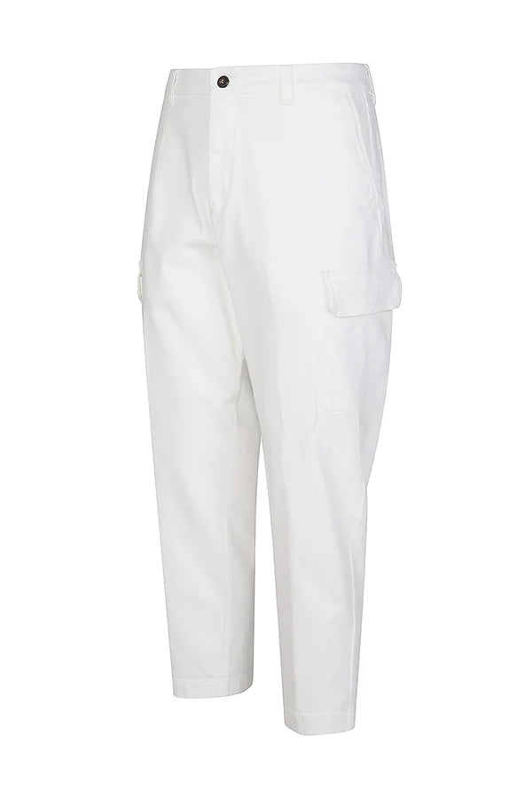 PURE | Pantalon cargo coupe décontractée style militaire