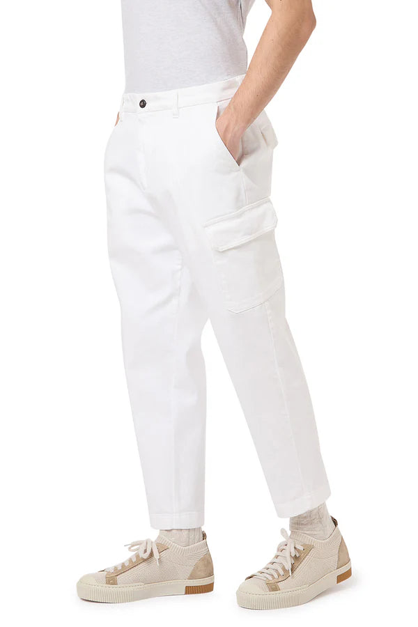 PURE | Pantalon cargo coupe décontractée style militaire