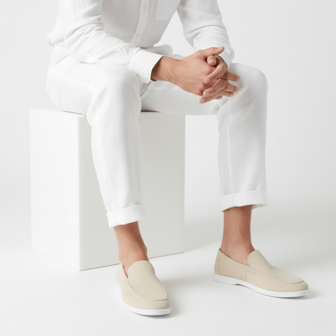 NOBA Suede Loafers
