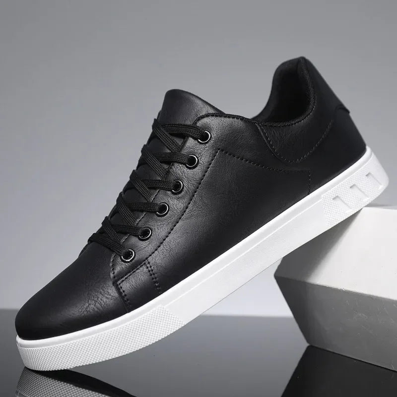 Elegant Men's Leather Shoes - Pure - PURECLO