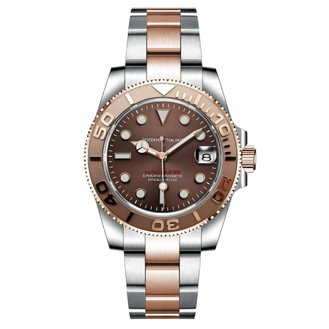 WATCH MOD YATCH | SILVER ROSE GOLD