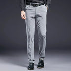 Premium Men's Suit Trousers Striped - Pure - PURECLO