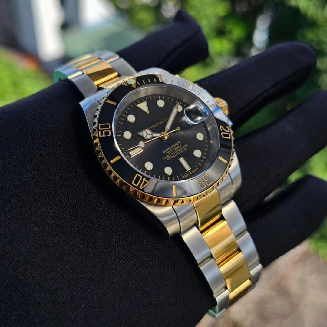 MONTRE MOD MARINER | ARGENT OR | NUIT