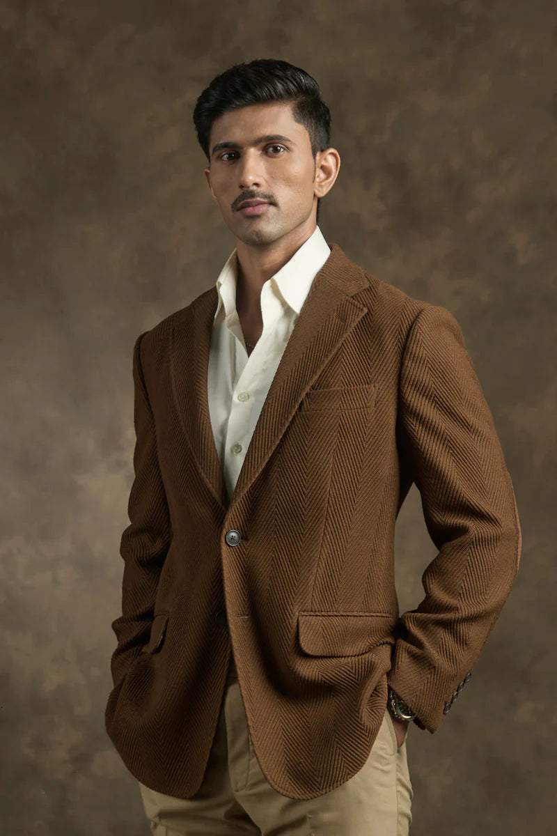 PURE | Le blazer texturé Windsor