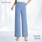 Pure&amp;Clo - Pantalon ultra-doux à taille haute élastique et confortable 