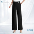Pure&amp;Clo - Pantalon ultra-doux à taille haute élastique et confortable 