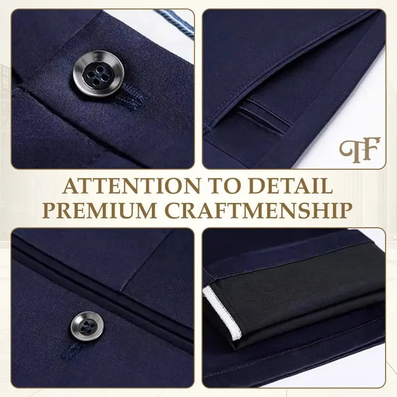 Pantalon Pure TimelessFlex – Coupe droite classique extensible dans les 4 sens 