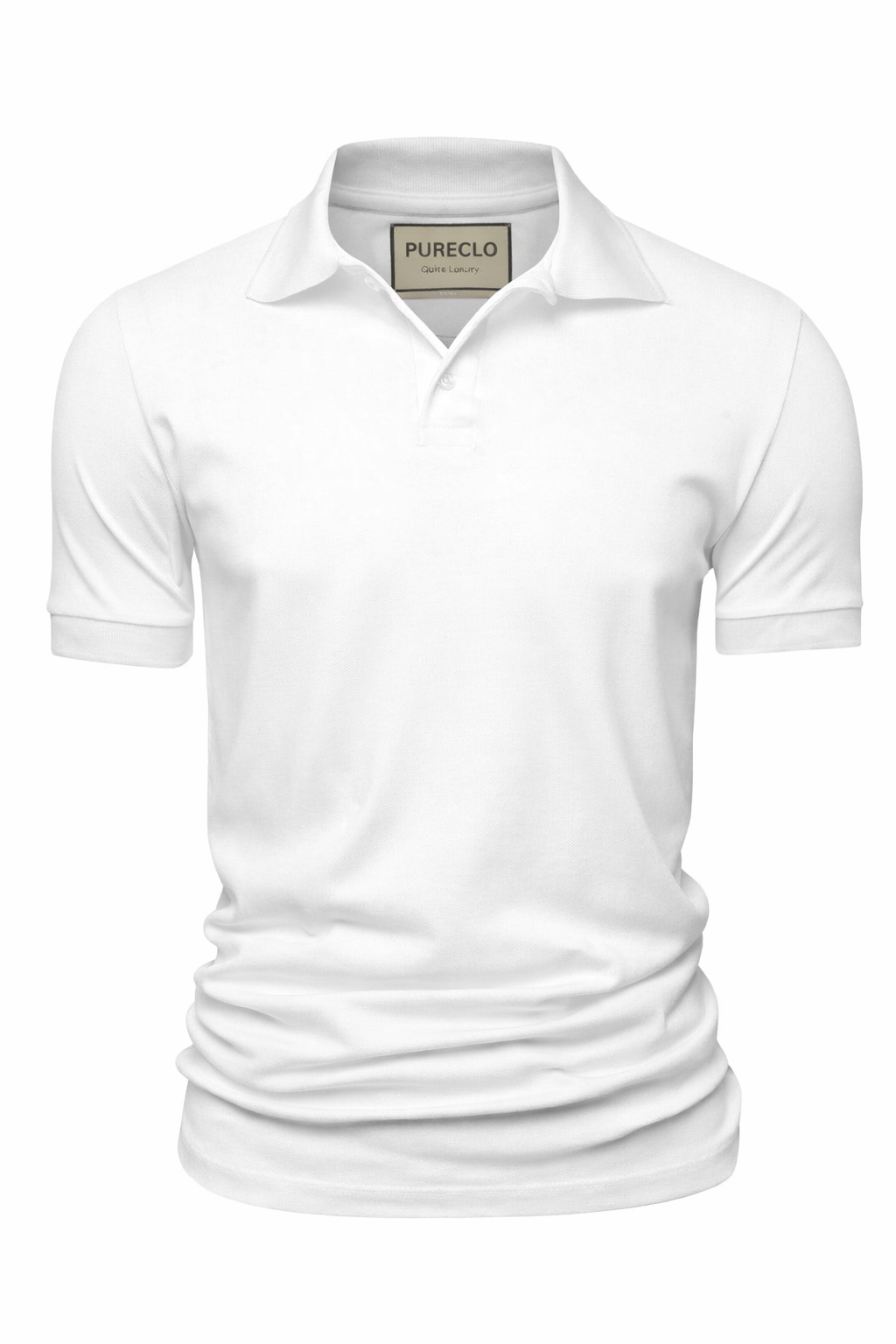 PURE - Lot de 2 polos en piqué de coton Pima 