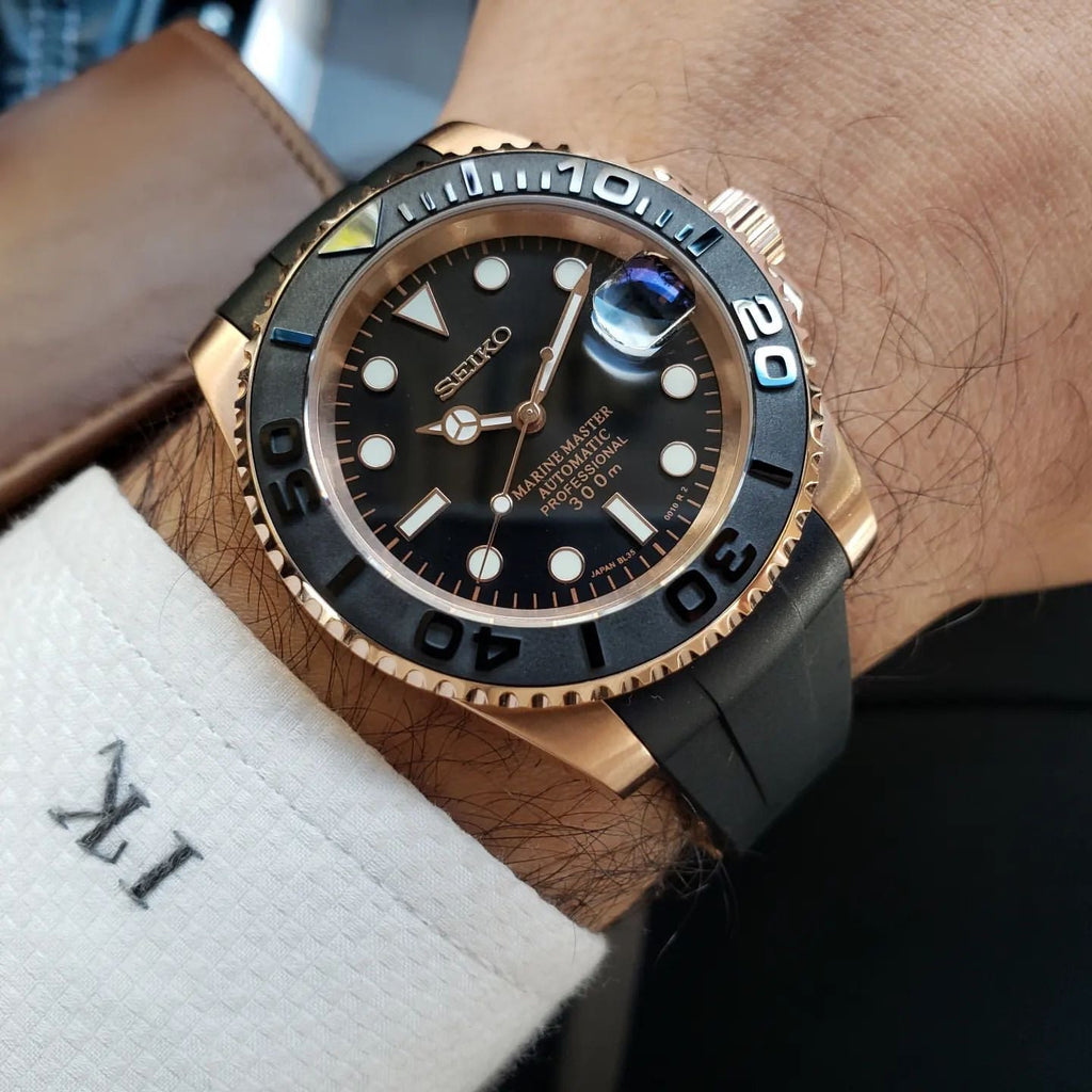 MONTRE MOD YACHT | OR ROSE NOIR