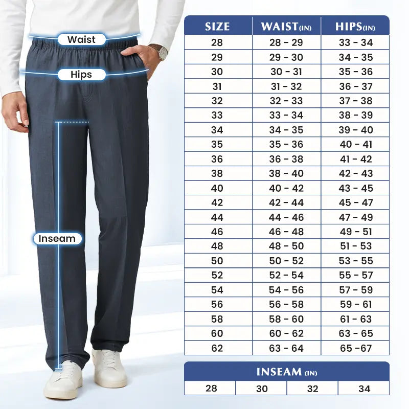 Pure&amp;Clo - Pantalon ultra-doux à taille haute élastique et confortable 