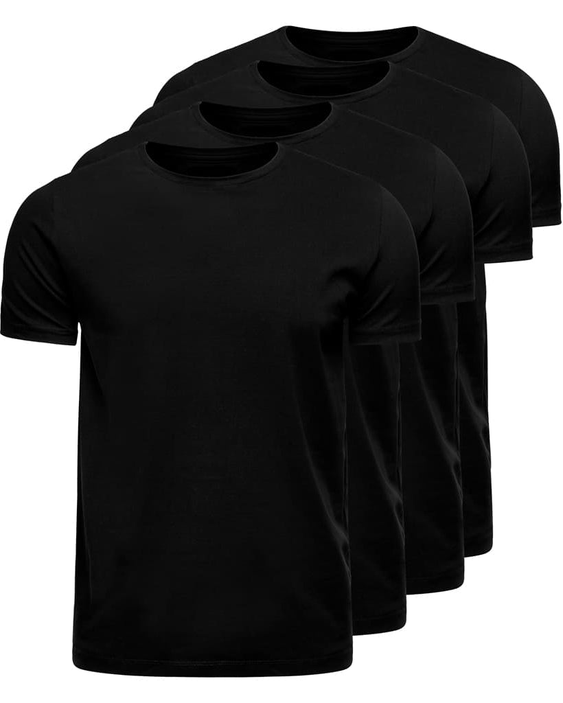 Kit 4 Camisetas Algodão Egípcio