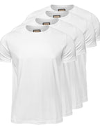 Kit 4 Camisetas Algodão Egípcio