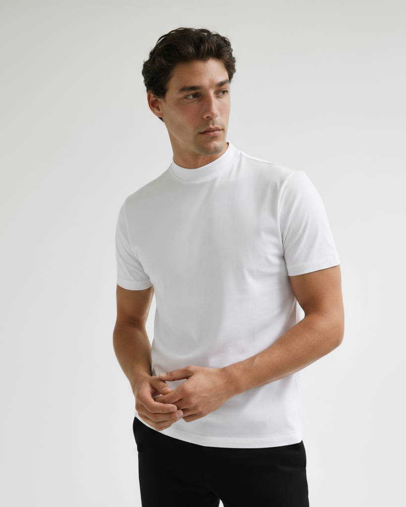 Kit 2 Camisetas Gola Alta – Grant