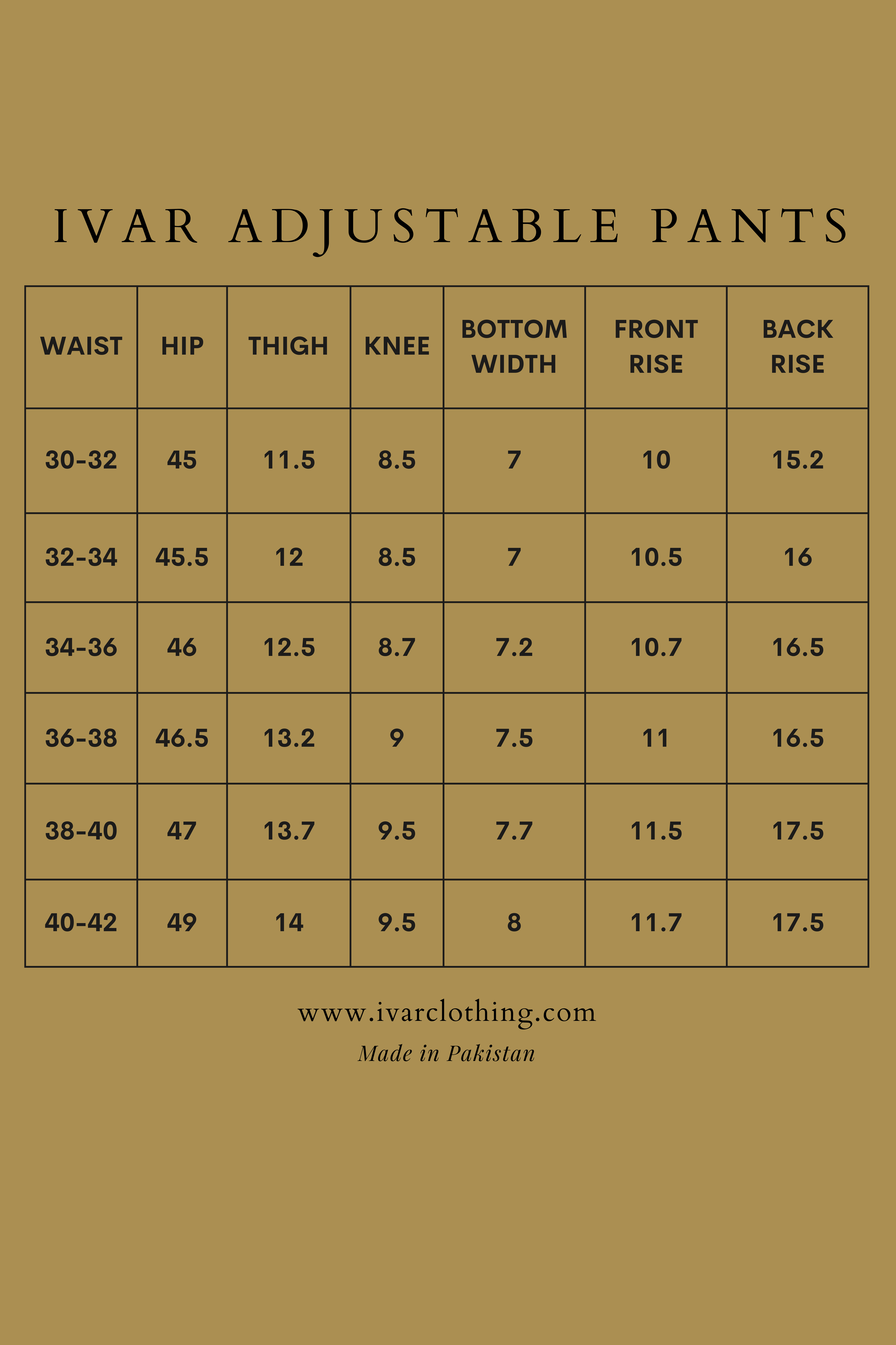 IVAR® Petrol Blue Adjustable pleated pants