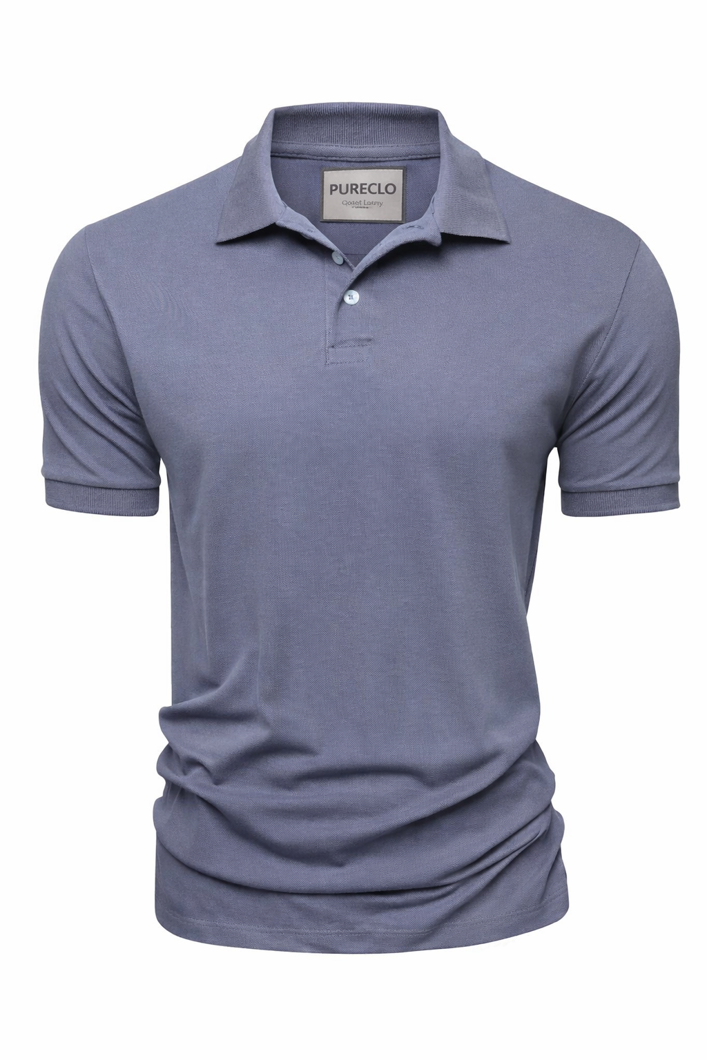 PURE - Lot de 2 polos en piqué de coton Pima 