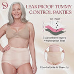 Doveloom — Culottes Pure Comfort anti-fuites et gainantes