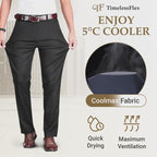 Pantalon Pure TimelessFlex – Coupe droite classique extensible dans les 4 sens 