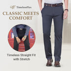 Pantalon Pure TimelessFlex – Coupe droite classique extensible dans les 4 sens 