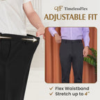 Pantalon Pure TimelessFlex – Coupe droite classique extensible dans les 4 sens 