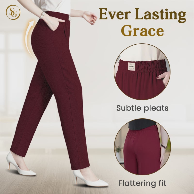 Pantalon Pure&amp;Clo pour femme, ultra doux et fluide, facile à enfiler