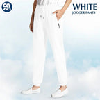 Pure&amp;Clo - Pantalon ultra-doux à taille haute élastique et confortable 
